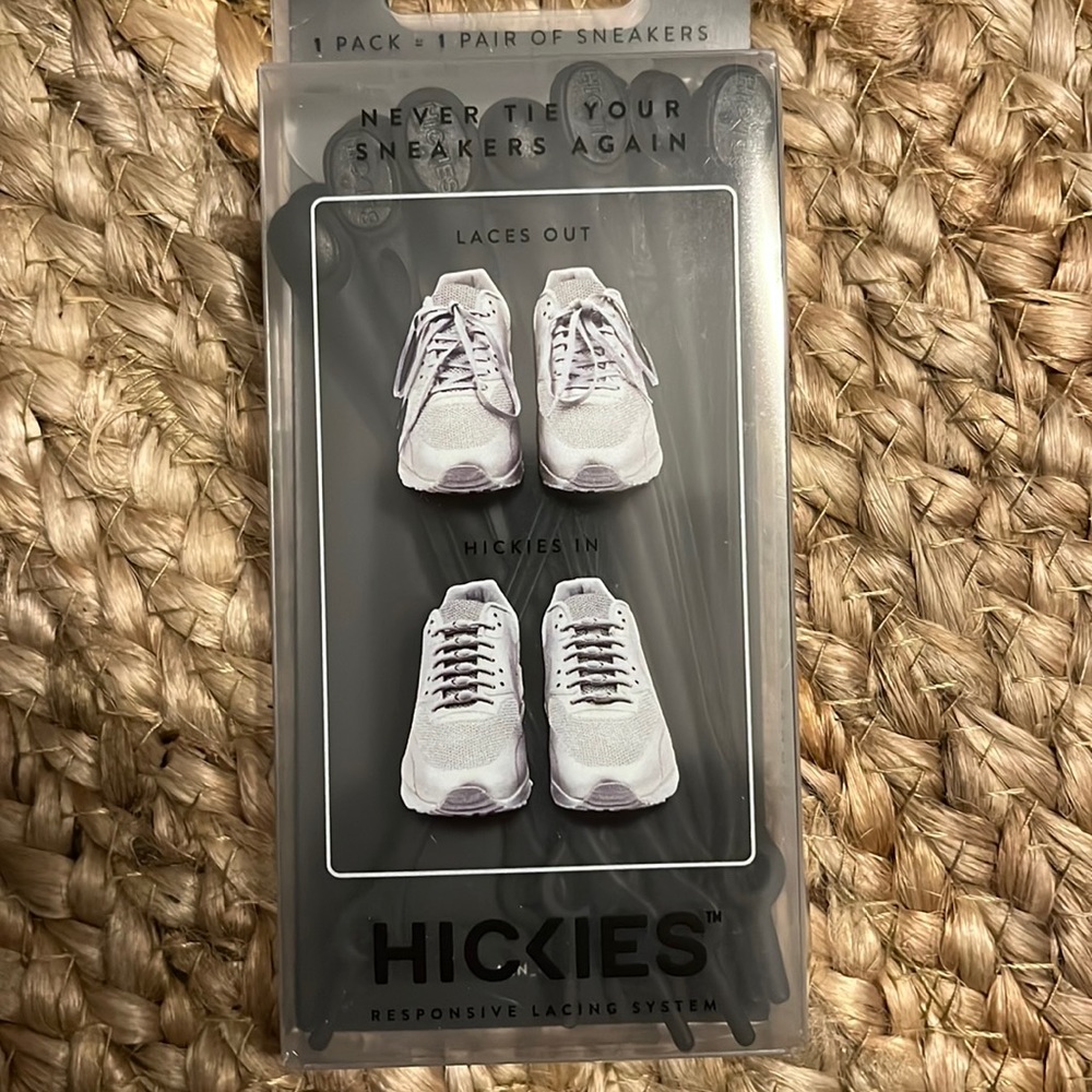 Hickies Responsive Lacing System / Black